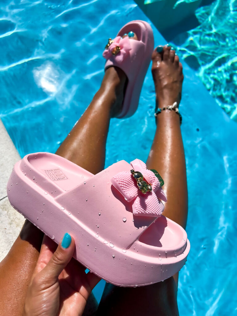 Platformové gumené papuče KETTY+ - next