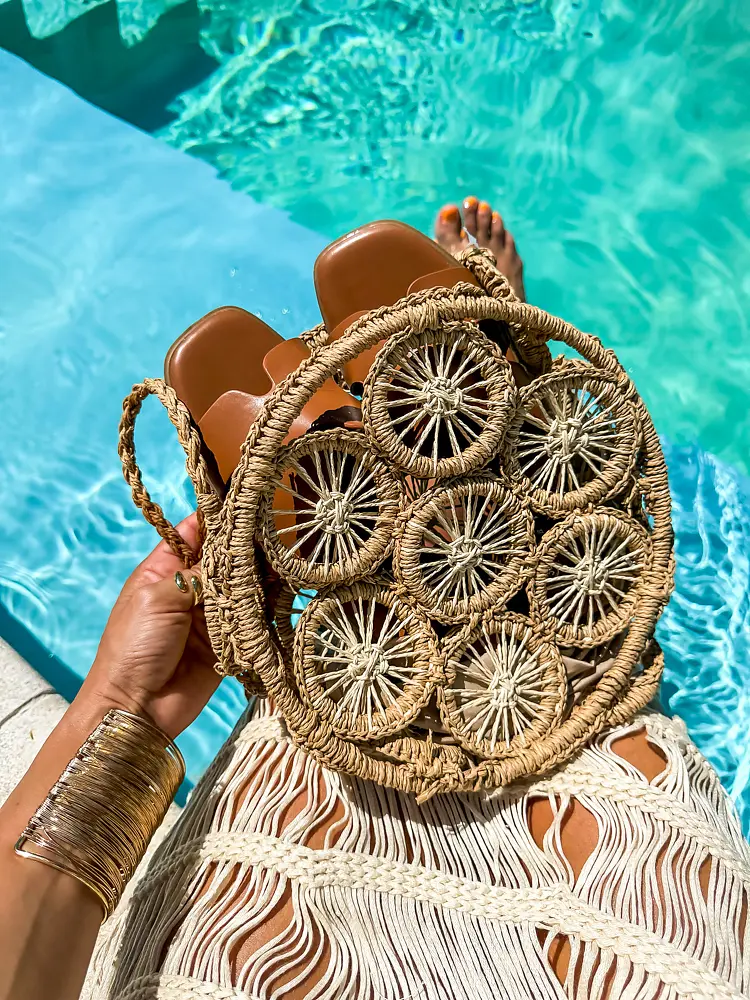 Prútená kabelka IVYNA-