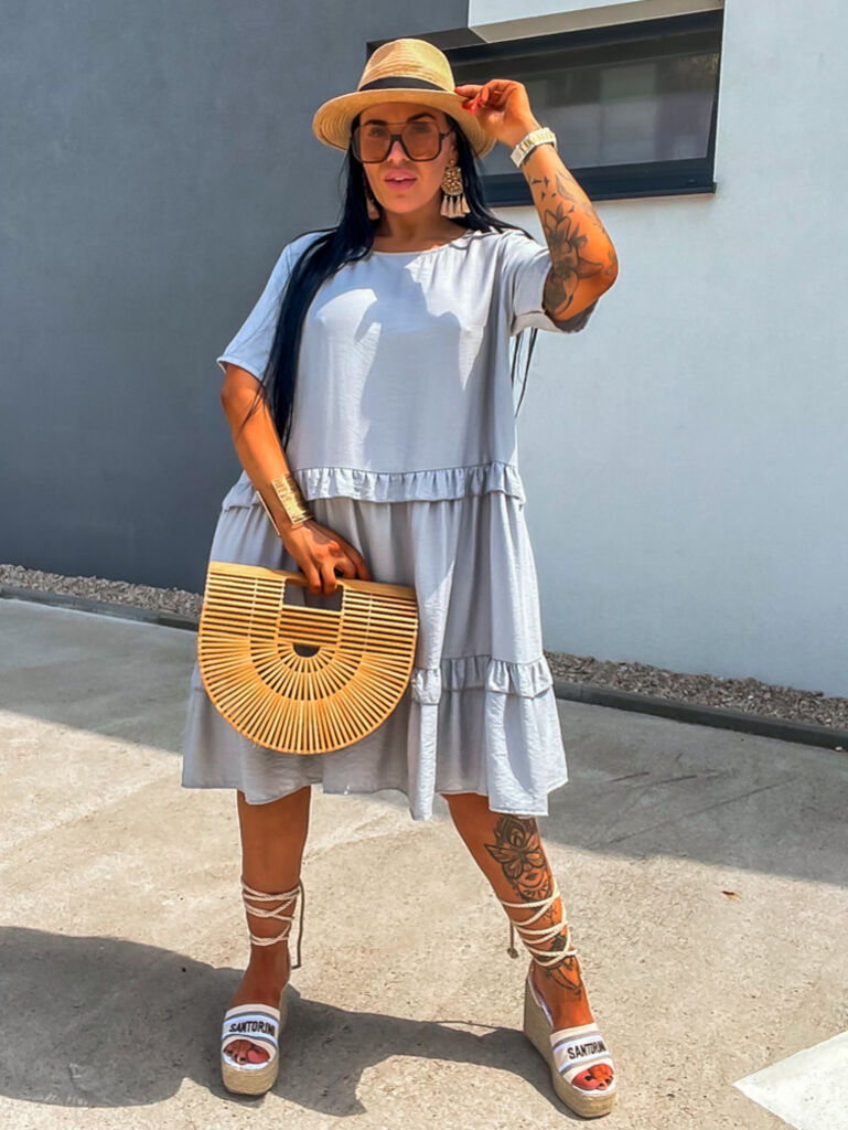 Oversized babydoll šaty KATRYN+ - next