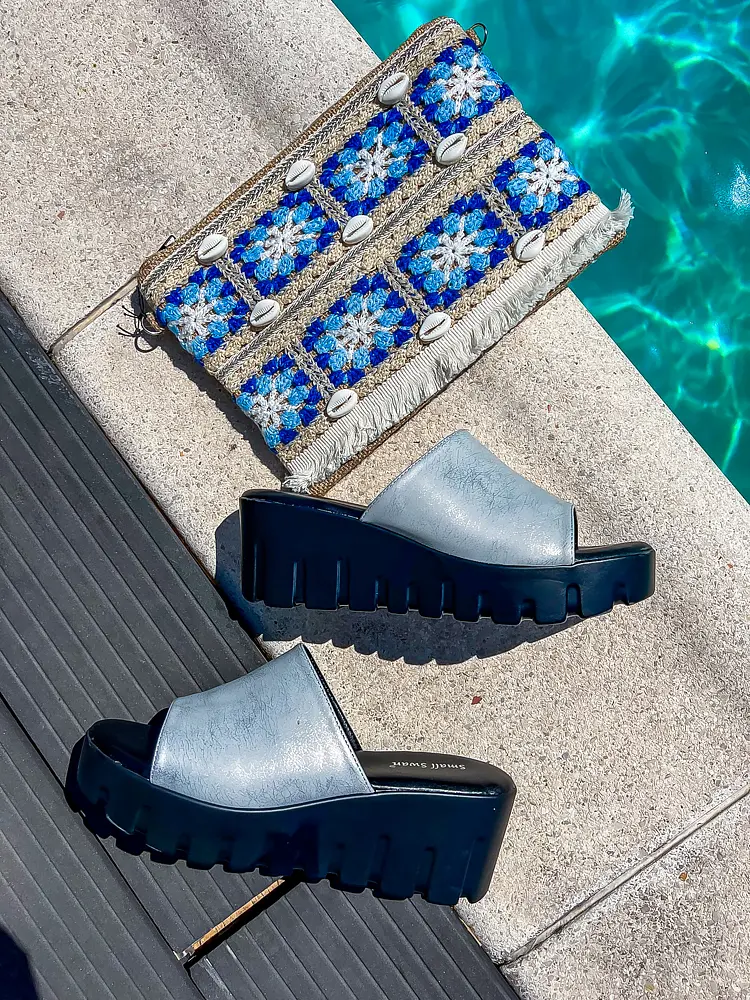 Platformové šľapky CORNELIA- - next