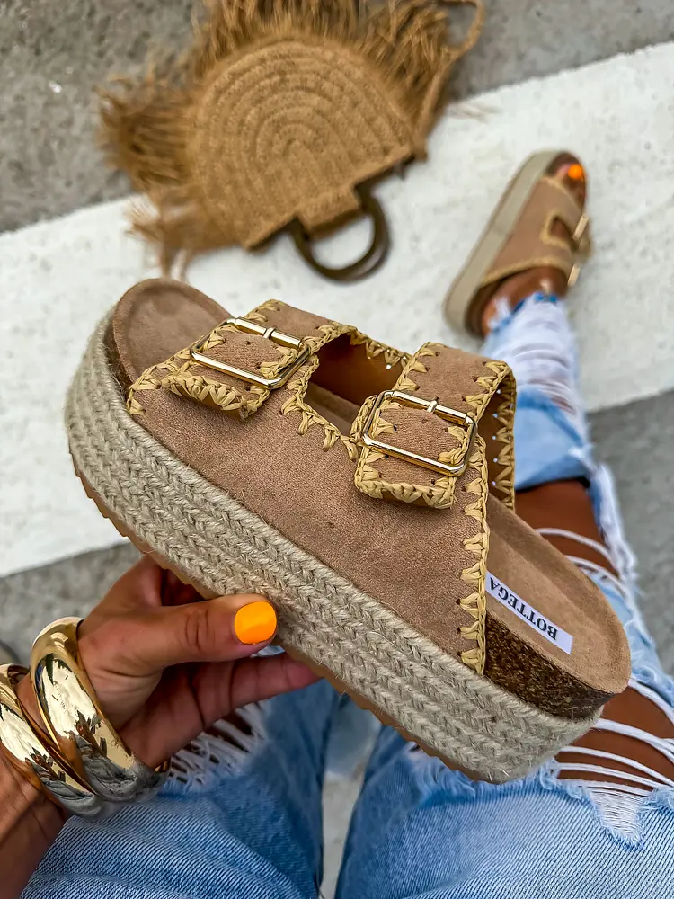 Platformové šľapky ENIKA+ - next