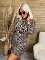 Rolákové leopardie šaty NYHAN+