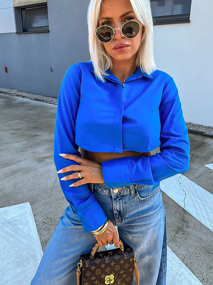 Dámska crop-košeľa TIJANA+ - next