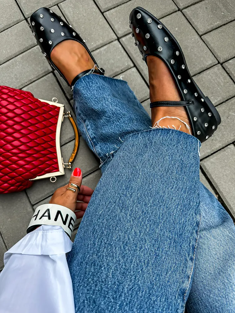 Balerínky so striebornými ozdobami MIYANNA- - next