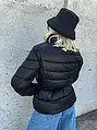 Štepovaná prechodná bunda s opaskom JENNIFER+