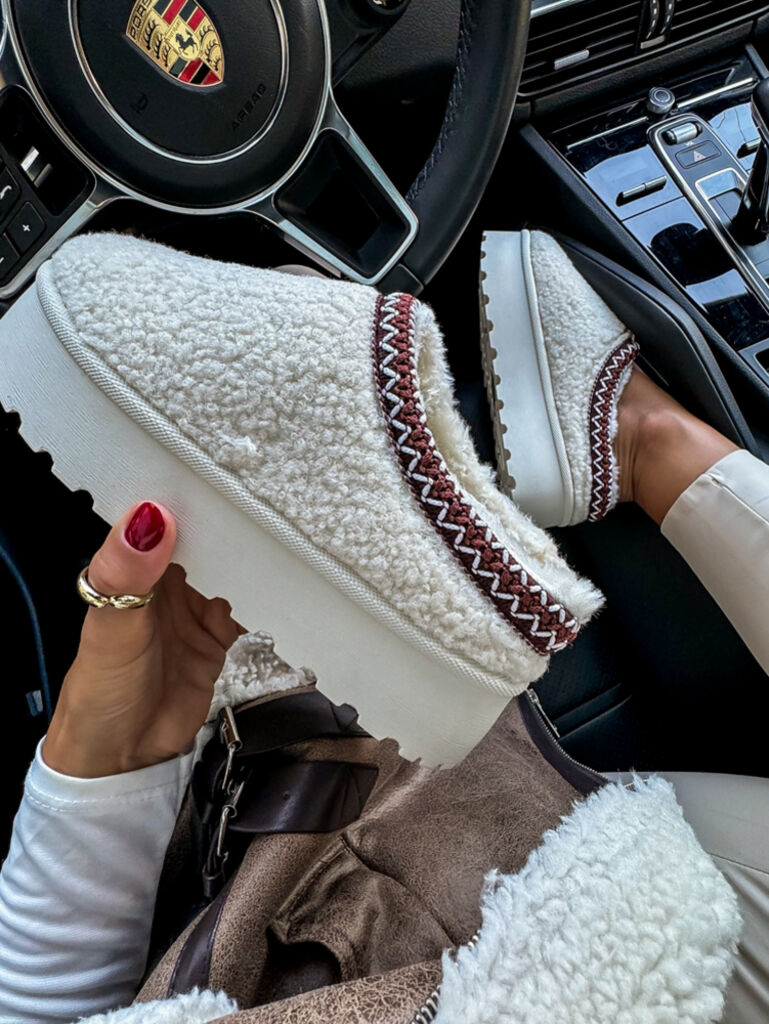 Teplé teddy topánky IMANI+