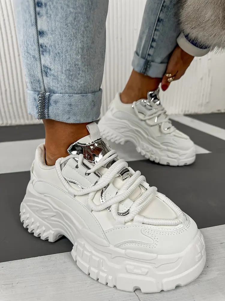 Biele dámske tenisky KATIE+