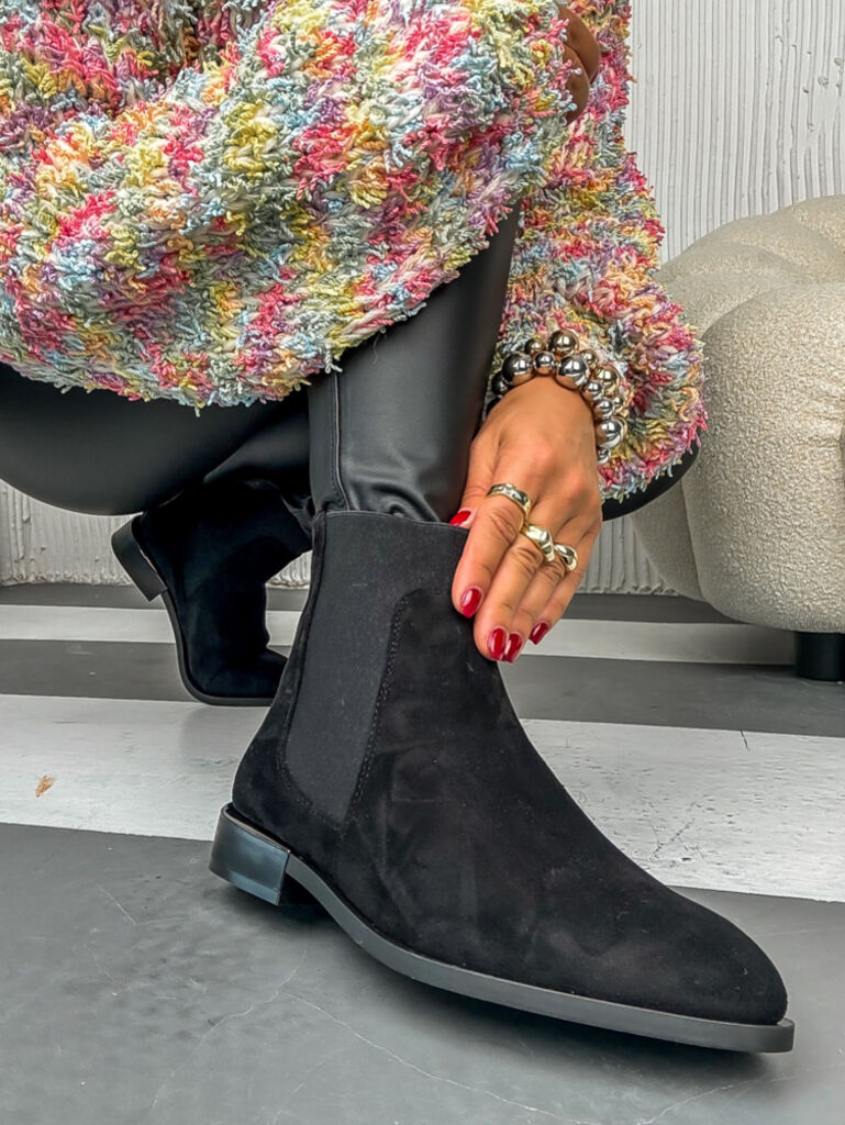 Semišové členkové čižmy RUTH+ - next