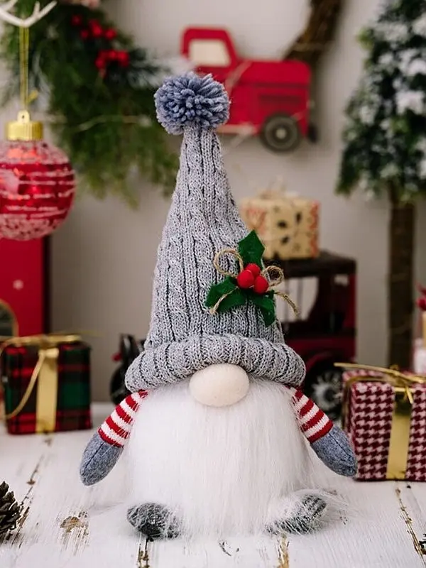 Vianočný škriatok s LED podsvietním+