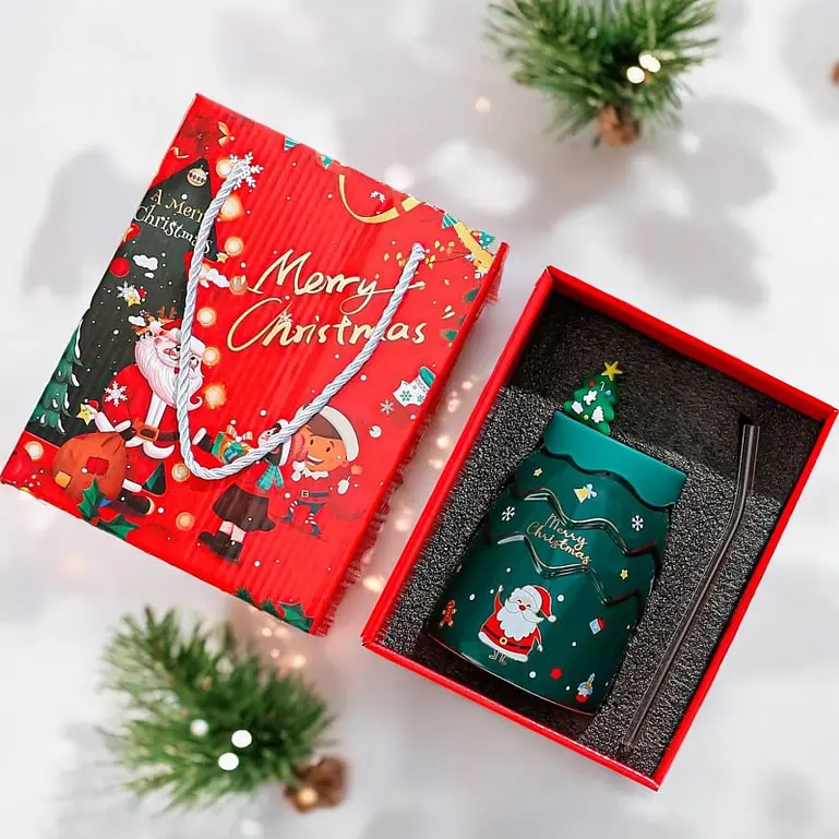 Vianočný hrnček v darčekovom balení - next