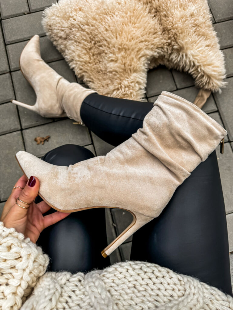 Semišové členkové čižmy VICENZA+ - next