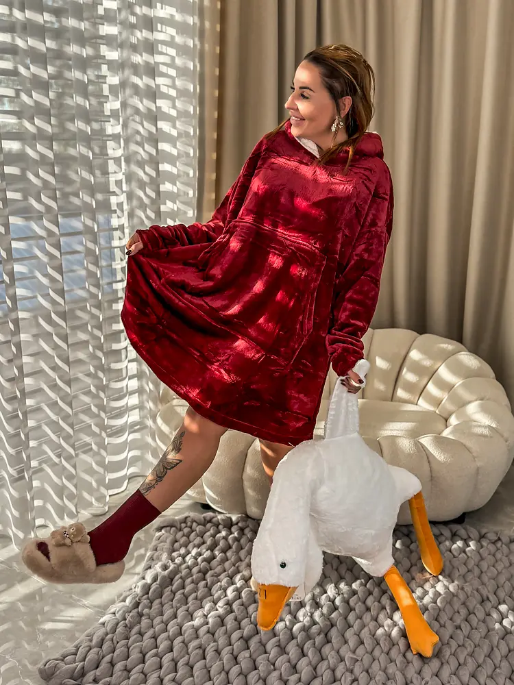 Dámsky flísový župan SIMONA+