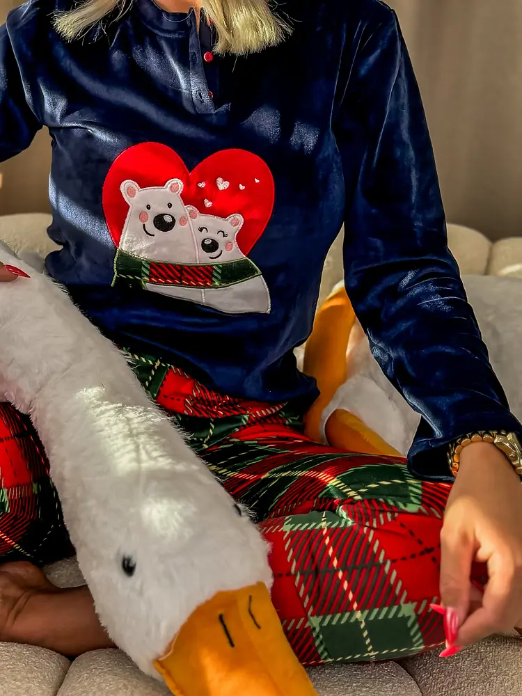 Dámske flísové pyžamo POLAR BEAR+ - next