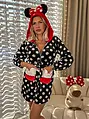 Dámsky flísový župan MINNIE+