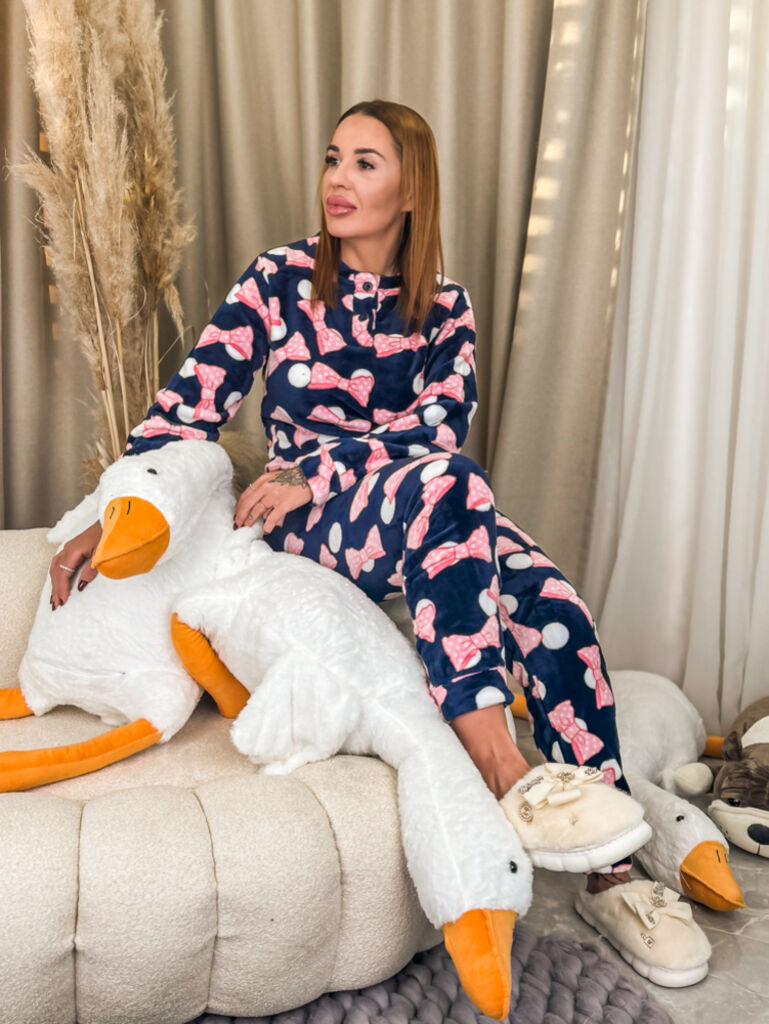 Dámske flísové pyžamo RIBBON+ - next