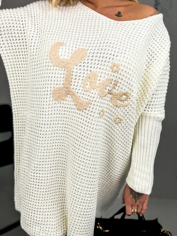 Oversized pulóvrové šaty KORYNA - next