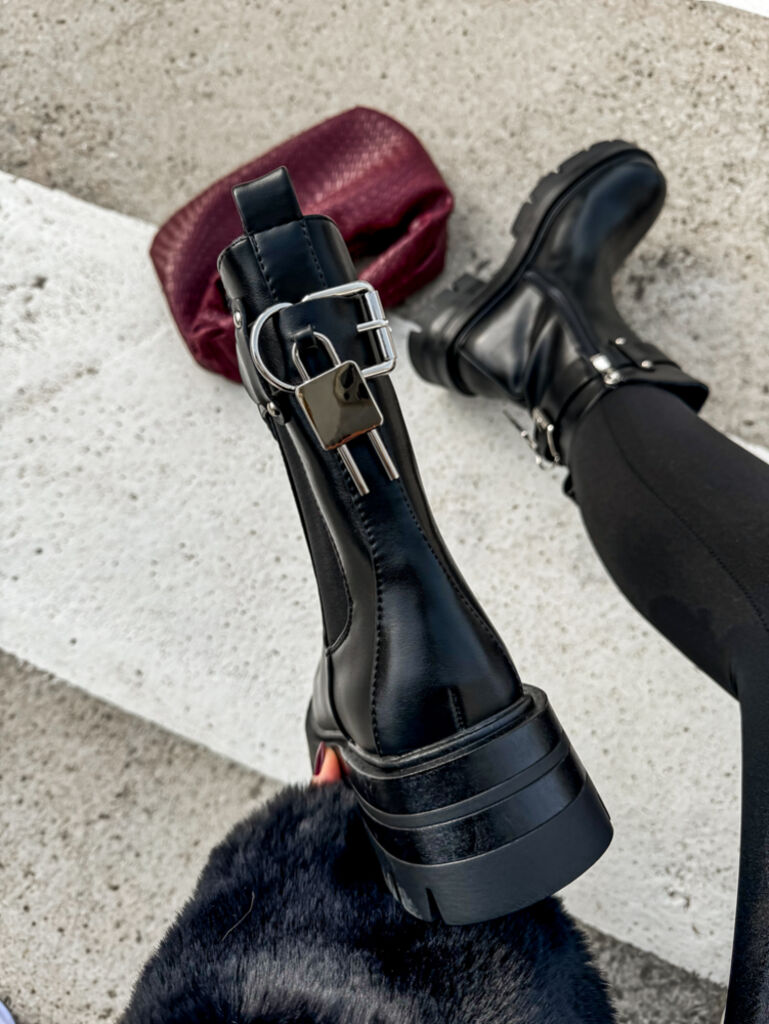 Členkové čižmy s ozdobou ALEYAH+ - next