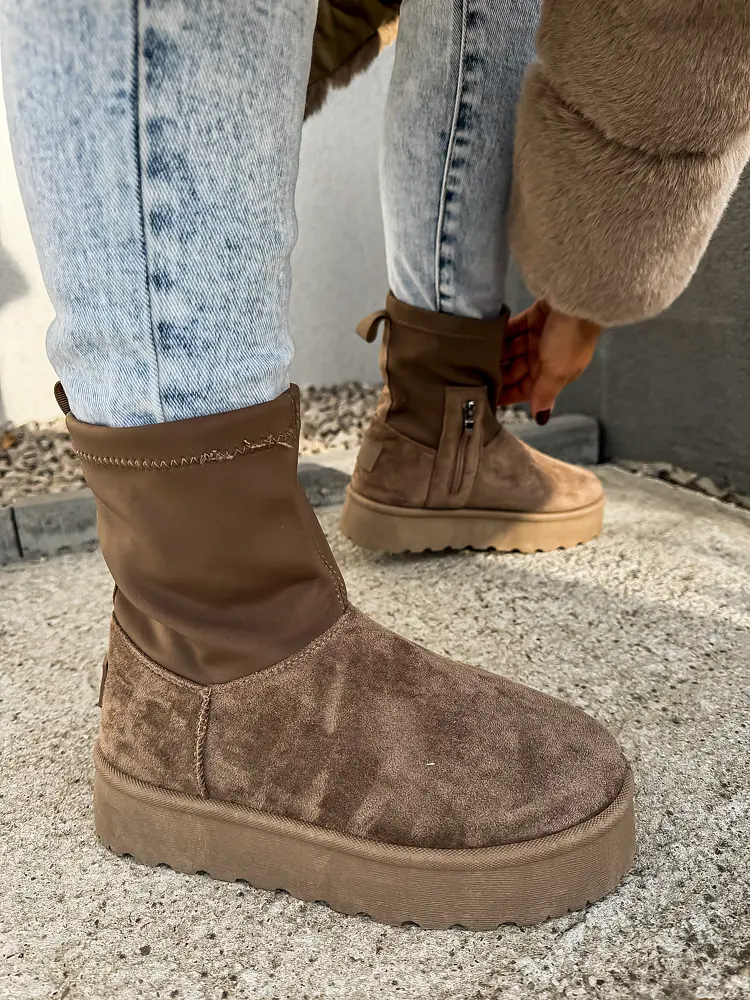 Semišové členkové čižmy DORETTA+ - next