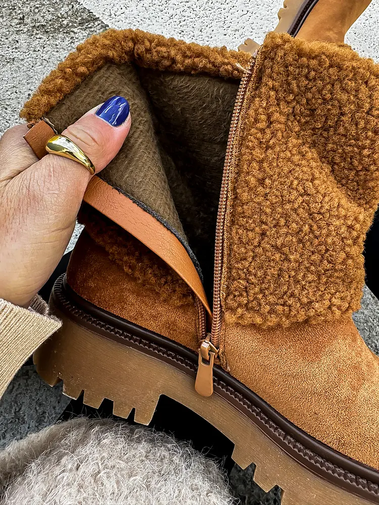 Elegantné členkové čižmy HANIA+ - next