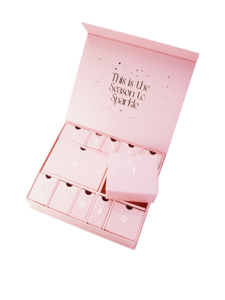 Adventný kalendár so šperkami - 12 boxov+