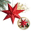 Veľká vianočná papierová hviezda 3D - 35 cm+