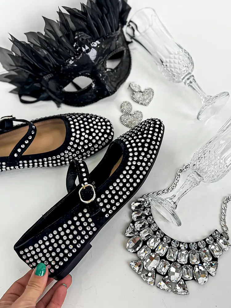 Balerínky so striebornými ozdobami ZOLA+