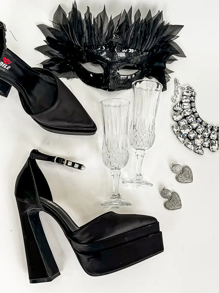 Elegantné saténové sandále CARALYN+