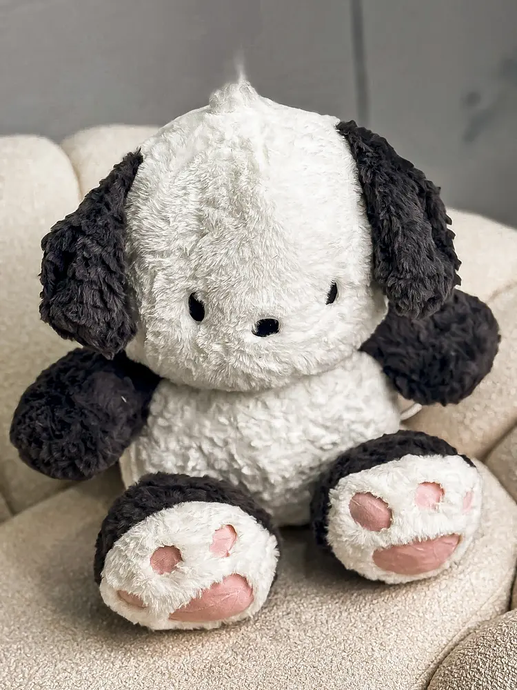 Plyšová hračka 2v1 (panda/zajačik) - 37 cm