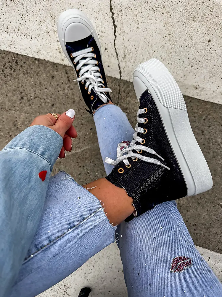 Platformové členkové tenisky NAZIRA - next