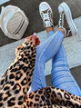 Leopardie platformové tenisky PILAR