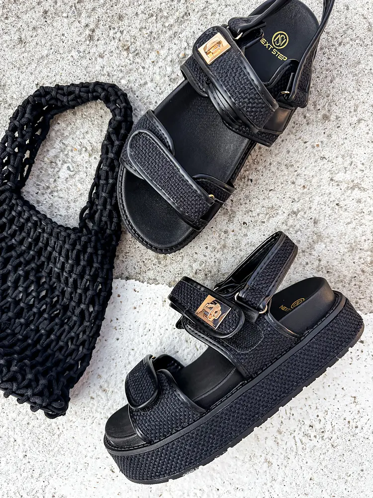 Dámske sandále na suchý zips NARISSA