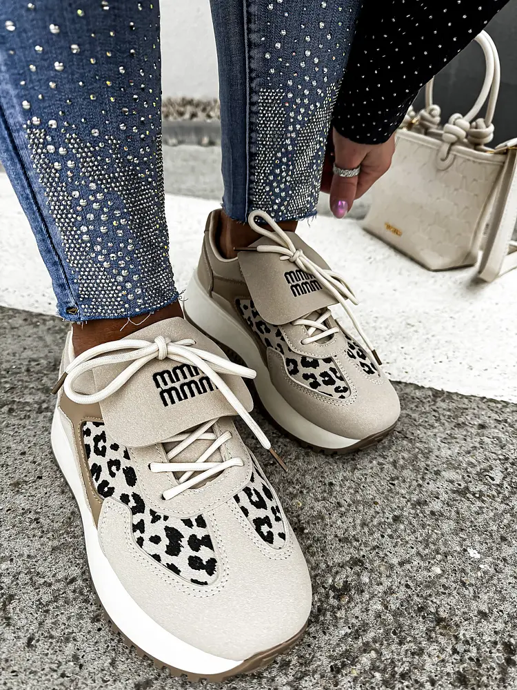 Leopardie dámske tenisky ASTRID - next