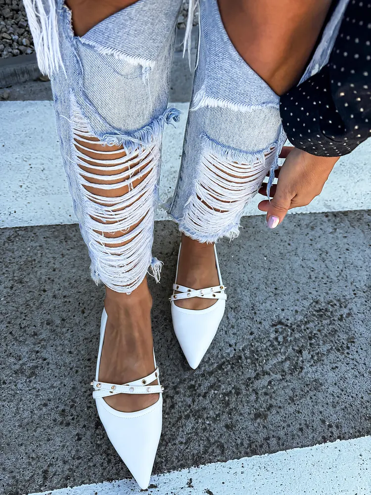 Balerínky zdobené zlatými nitmi VIOLA- - next