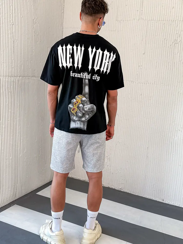 Teplákové bermudy s gumeným pásom - next