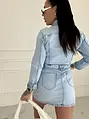 Svetlomodré denim šaty MARIBELLA