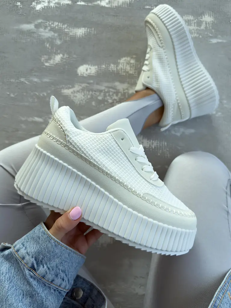 Biele dámske tenisky GIVANA- - next