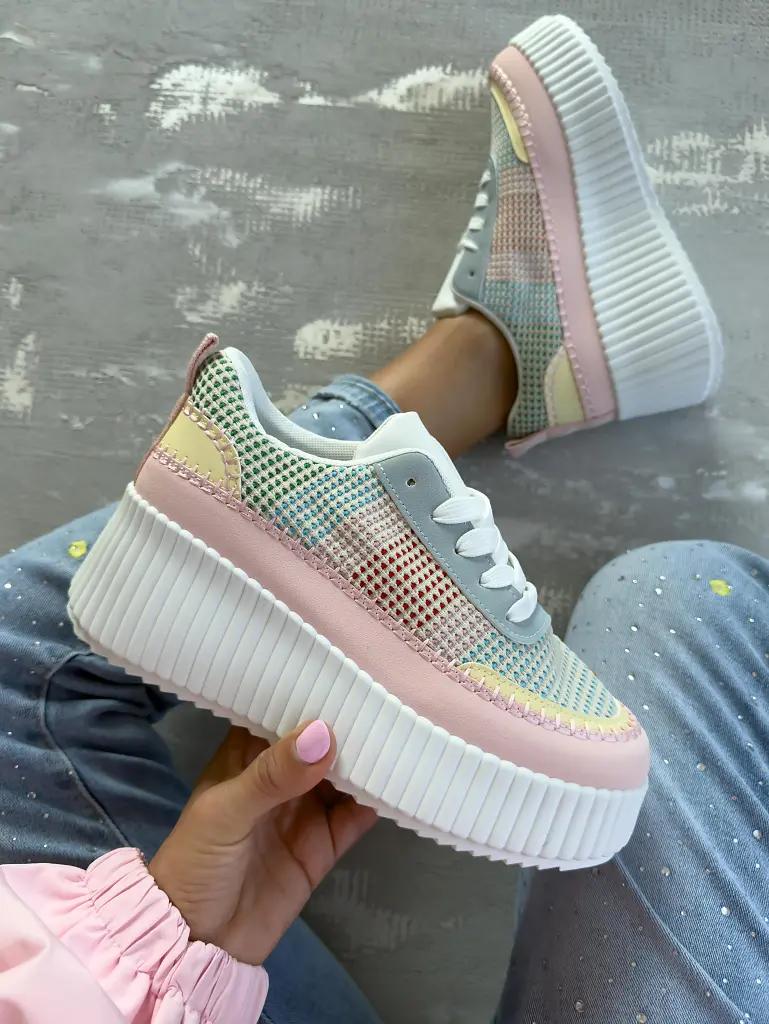 Farebné dámske tenisky GIVANA