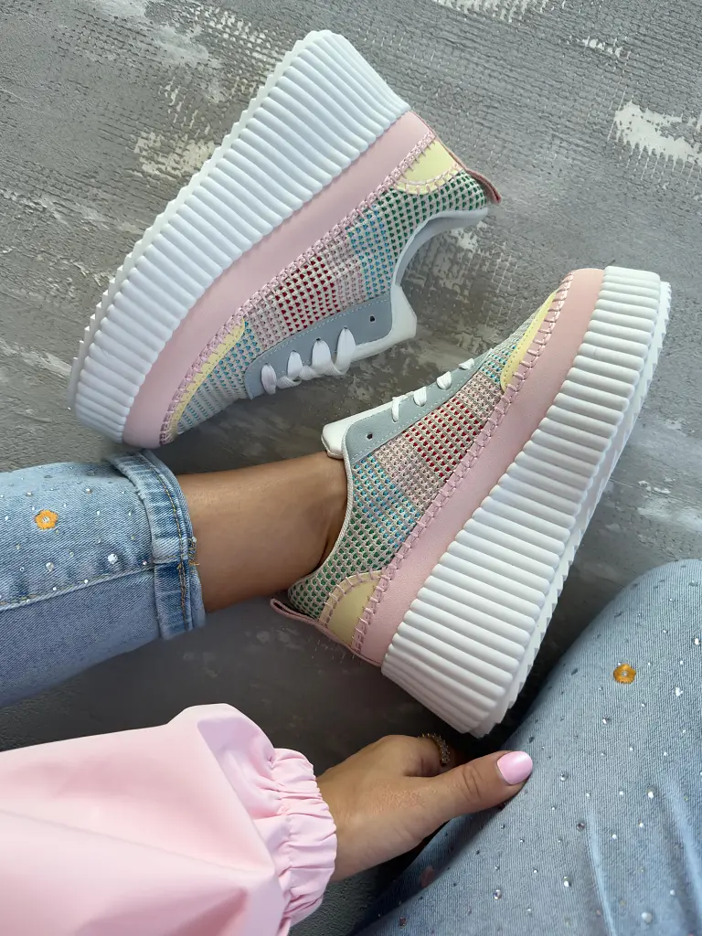 Farebné dámske tenisky GIVANA- - next