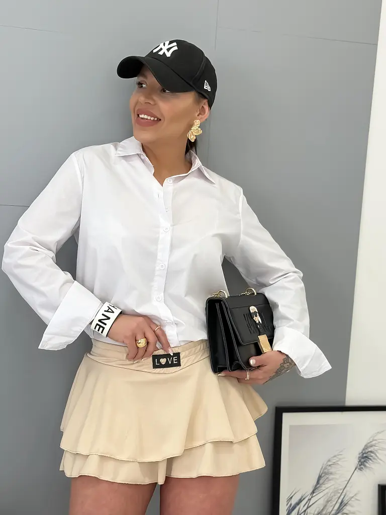 Tenisová skort sukňa s gumeným pásom ANGELA - next