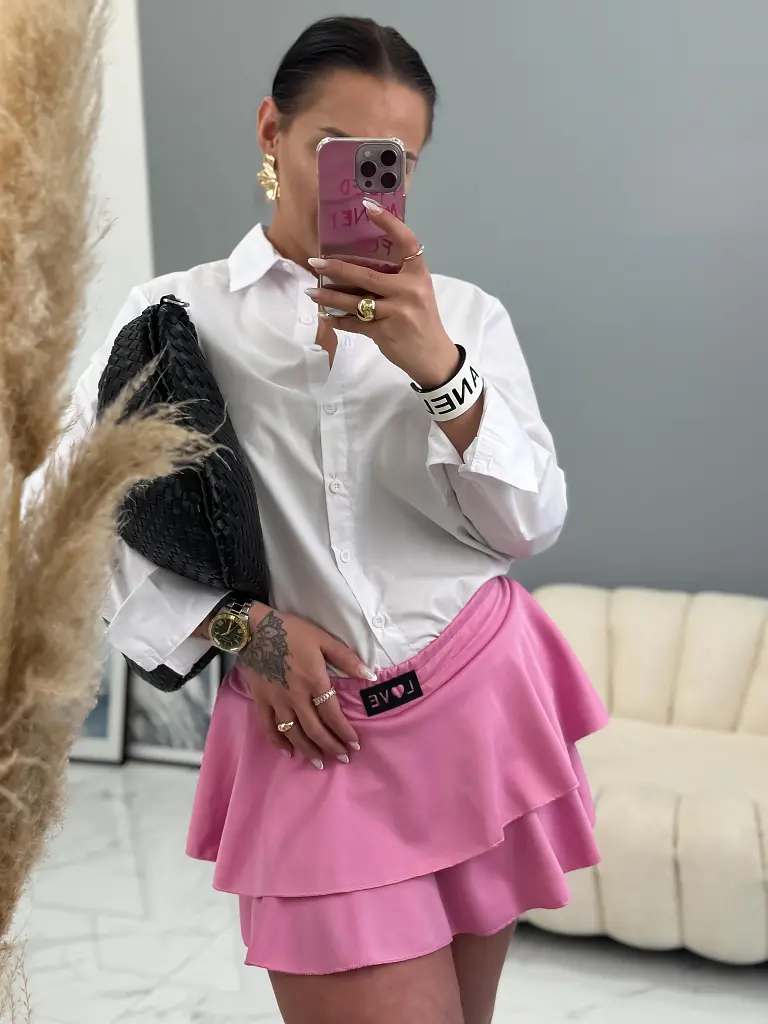 Tenisová skort sukňa s gumeným pásom ANGELA - next