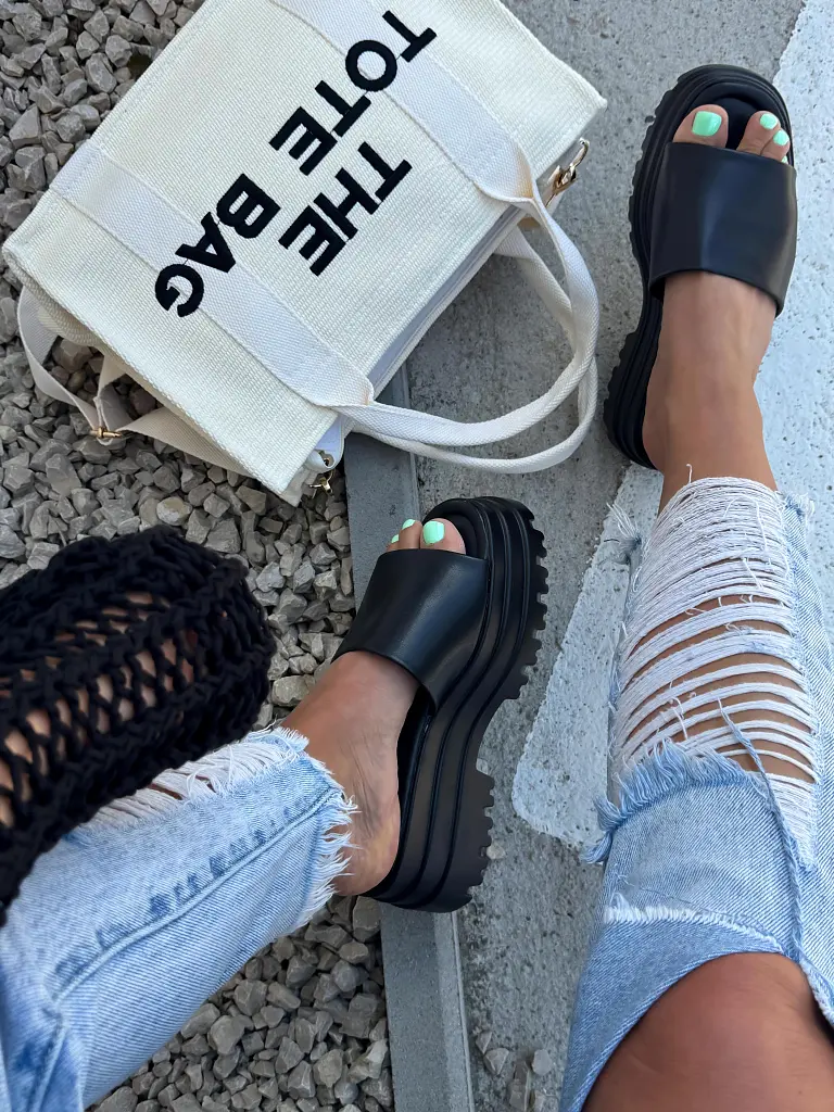 Platformové dámske šľapky YOLANDA