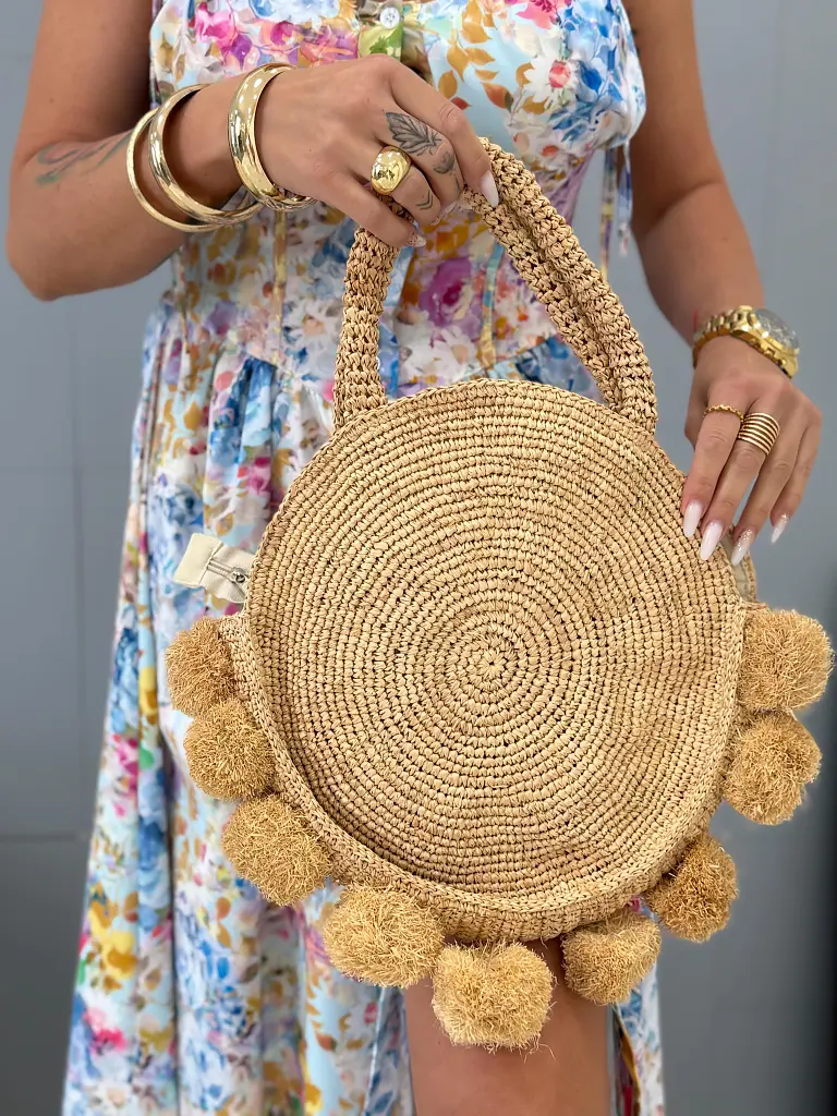 Prútená kabelka ELENA- - next