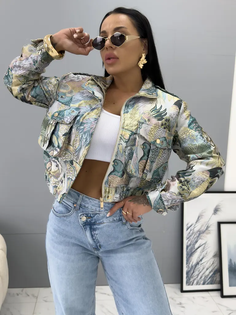 Štrukturovaná bomber bunda PERRY - next