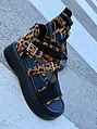 Leopardie dámske sandále ZINEB-