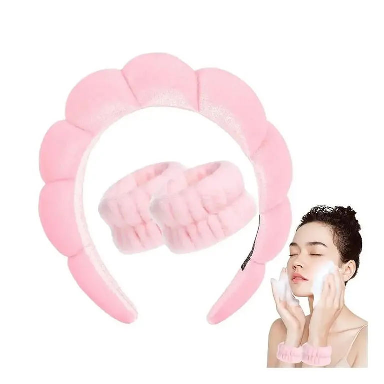 Súprava kozmetických čeleniek na hlavu a zápästia