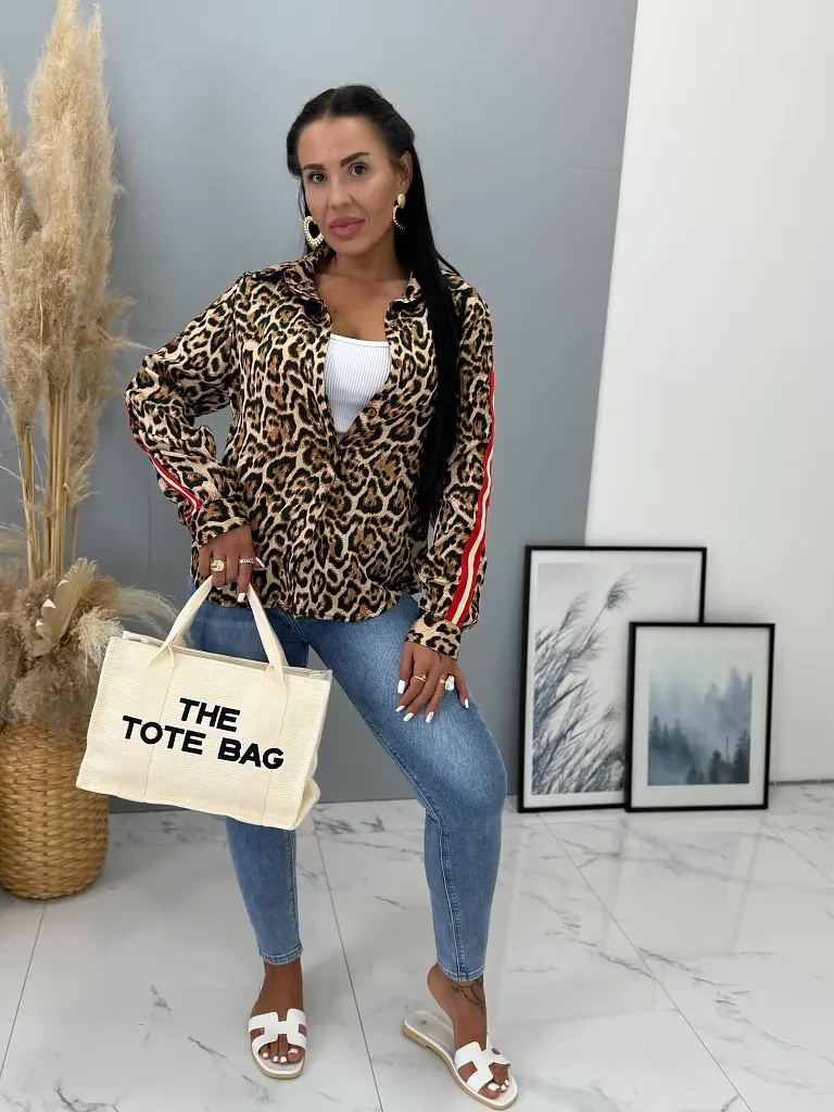 Dámska košeľa s leopardím vzorom RUTHIE - next