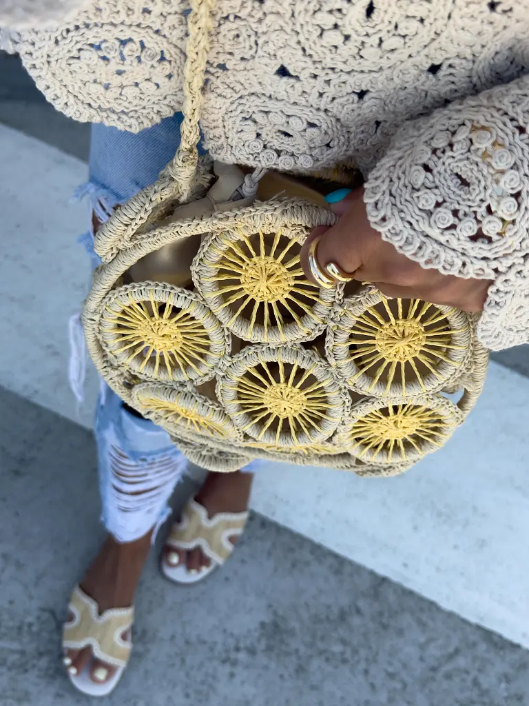 Prútená kabelka IVYNA- - next