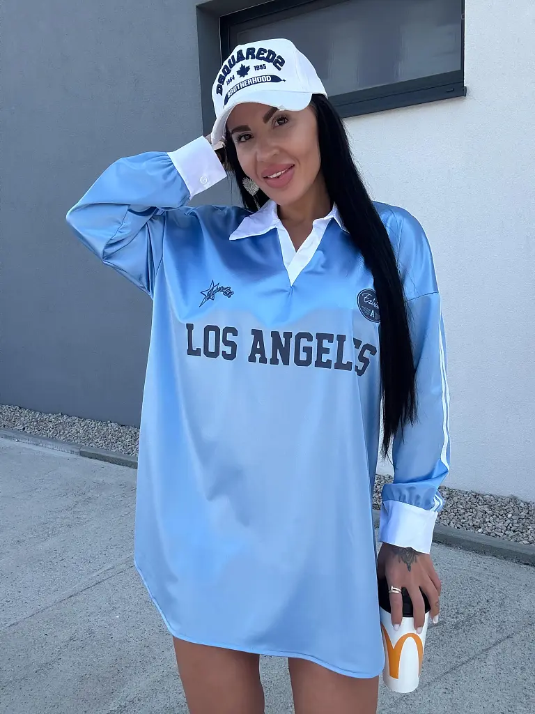 Oversized top s golierom SHANA - next