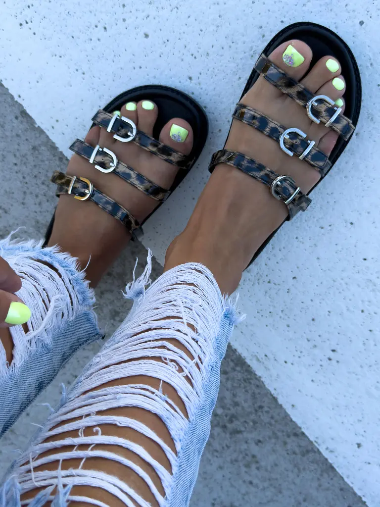 Leopardie dámske šľapky MALUBA- - next