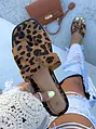 Leopardie dámske šľapky MEREDITH